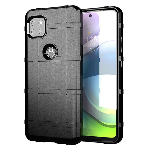 Coque Ultra Fine Silicone Souple 360 Degres Housse Etui pour Motorola Moto G 5G Noir