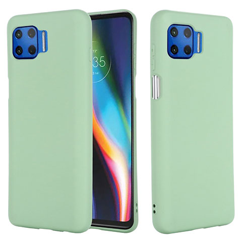 Coque Ultra Fine Silicone Souple 360 Degres Housse Etui pour Motorola Moto G 5G Plus Vert