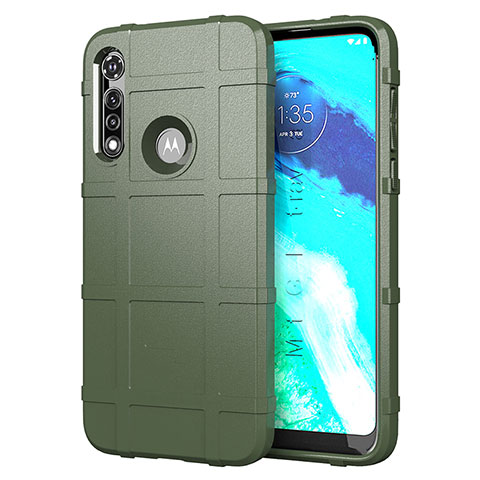 Coque Ultra Fine Silicone Souple 360 Degres Housse Etui pour Motorola Moto G Fast Vert