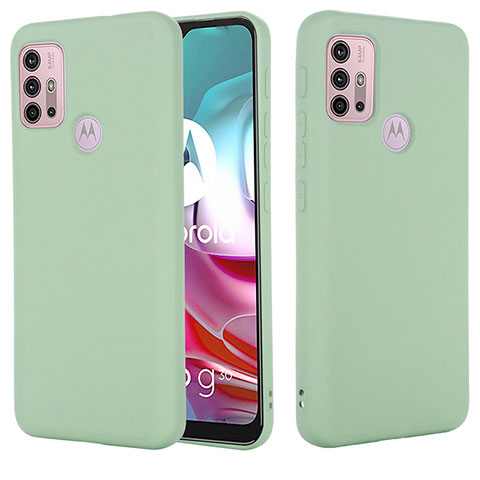 Coque Ultra Fine Silicone Souple 360 Degres Housse Etui pour Motorola Moto G10 Power Vert