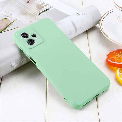 Coque Ultra Fine Silicone Souple 360 Degres Housse Etui pour Motorola Moto G23 Vert