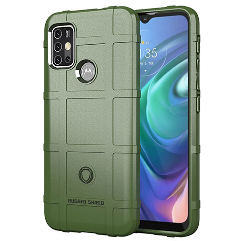 Coque Ultra Fine Silicone Souple 360 Degres Housse Etui pour Motorola Moto G30 Vert