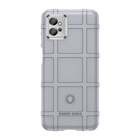 Coque Ultra Fine Silicone Souple 360 Degres Housse Etui pour Motorola Moto G32 Gris