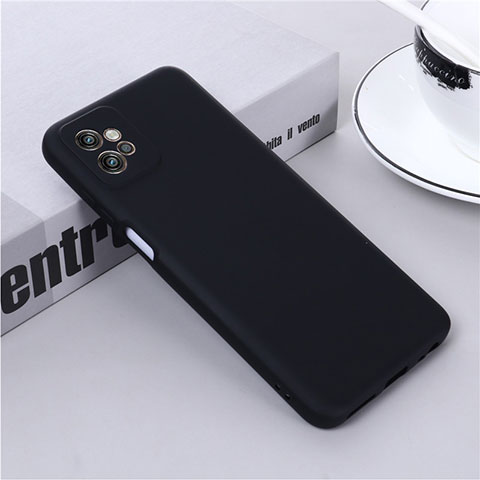 Coque Ultra Fine Silicone Souple 360 Degres Housse Etui pour Motorola Moto G32 Noir