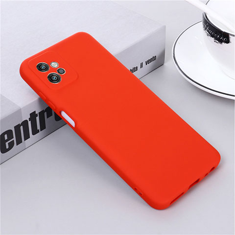 Coque Ultra Fine Silicone Souple 360 Degres Housse Etui pour Motorola Moto G32 Rouge