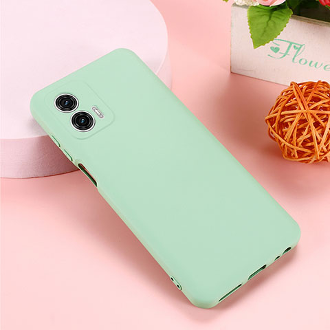 Coque Ultra Fine Silicone Souple 360 Degres Housse Etui pour Motorola Moto G53 5G Vert