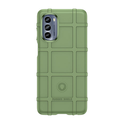 Coque Ultra Fine Silicone Souple 360 Degres Housse Etui pour Motorola Moto G62 5G Vert