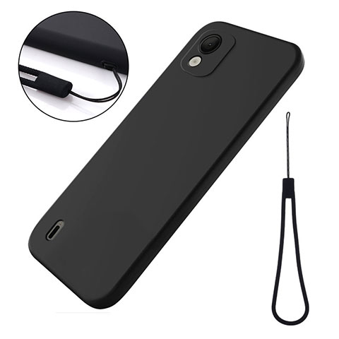 Coque Ultra Fine Silicone Souple 360 Degres Housse Etui pour Nokia C110 Noir