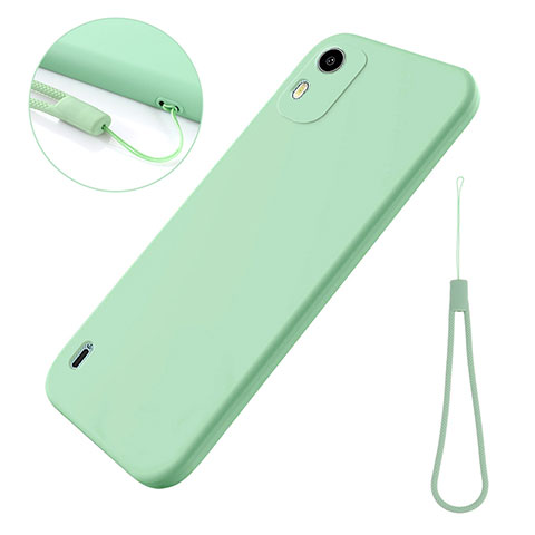 Coque Ultra Fine Silicone Souple 360 Degres Housse Etui pour Nokia C12 Pro Vert