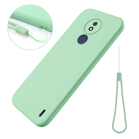 Coque Ultra Fine Silicone Souple 360 Degres Housse Etui pour Nokia C21 Vert