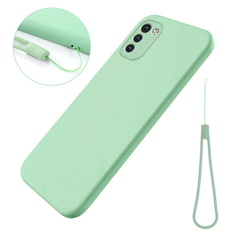 Coque Ultra Fine Silicone Souple 360 Degres Housse Etui pour Nokia G11 Vert