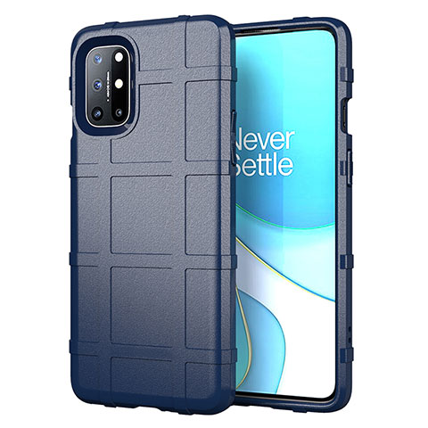 Coque Ultra Fine Silicone Souple 360 Degres Housse Etui pour OnePlus 8T 5G Bleu