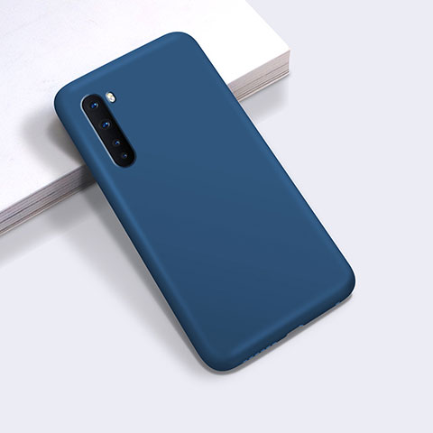 Coque Ultra Fine Silicone Souple 360 Degres Housse Etui pour OnePlus Nord Bleu