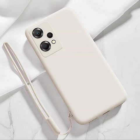 Coque Ultra Fine Silicone Souple 360 Degres Housse Etui pour OnePlus Nord CE 2 Lite 5G Blanc