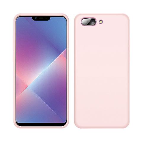 Coque Ultra Fine Silicone Souple 360 Degres Housse Etui pour Oppo A12e Rose