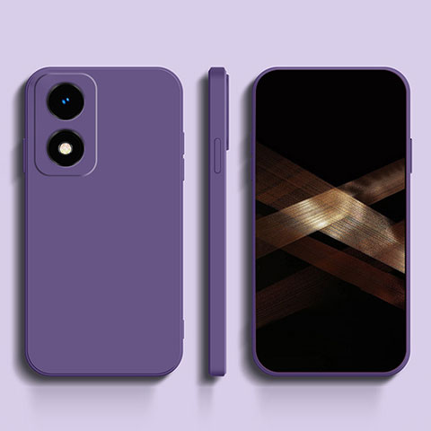 Coque Ultra Fine Silicone Souple 360 Degres Housse Etui pour Oppo A2x 5G Violet