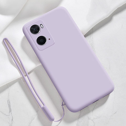 Coque Ultra Fine Silicone Souple 360 Degres Housse Etui pour Oppo A36 Violet Clair