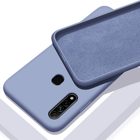 Coque Ultra Fine Silicone Souple 360 Degres Housse Etui pour Oppo A8 Gris