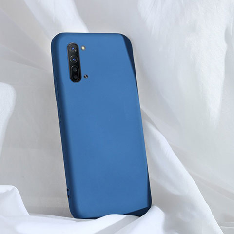 Coque Ultra Fine Silicone Souple 360 Degres Housse Etui pour Oppo F15 Bleu