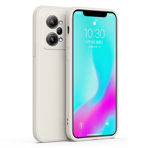 Coque Ultra Fine Silicone Souple 360 Degres Housse Etui pour Oppo K10 Pro 5G Blanc