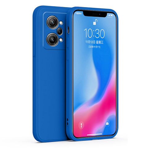 Coque Ultra Fine Silicone Souple 360 Degres Housse Etui pour Oppo K10 Pro 5G Bleu