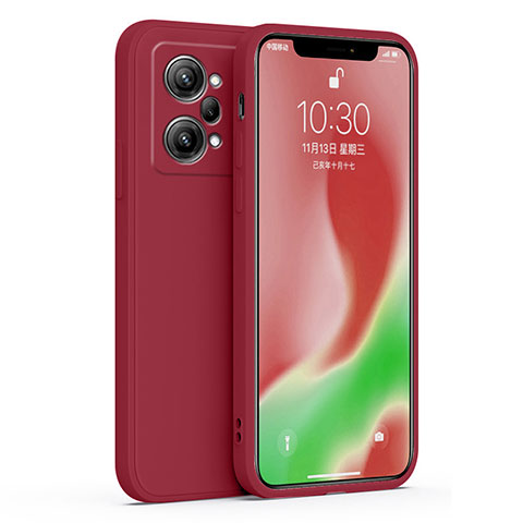 Coque Ultra Fine Silicone Souple 360 Degres Housse Etui pour Oppo K10 Pro 5G Rouge