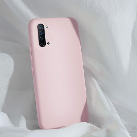 Coque Ultra Fine Silicone Souple 360 Degres Housse Etui pour Oppo K7 5G Rose