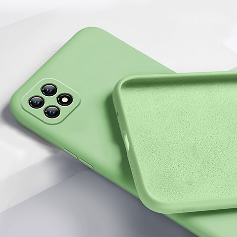 Coque Ultra Fine Silicone Souple 360 Degres Housse Etui pour Oppo Reno4 SE 5G Pastel Vert