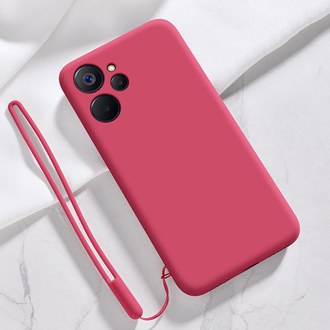 Coque Ultra Fine Silicone Souple 360 Degres Housse Etui pour Realme 10 5G Rouge