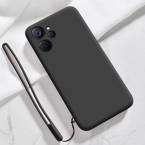 Coque Ultra Fine Silicone Souple 360 Degres Housse Etui pour Realme 10T 5G Noir