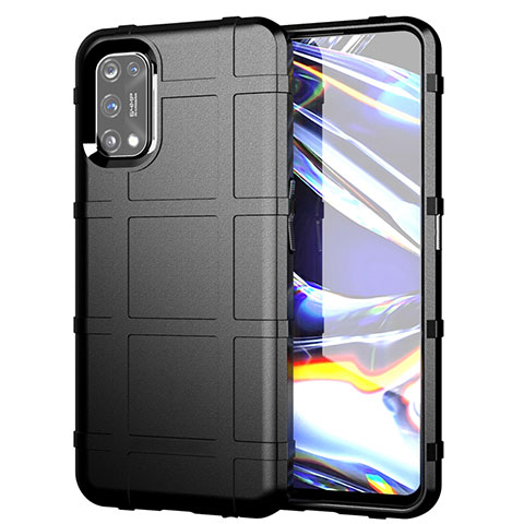 Coque Ultra Fine Silicone Souple 360 Degres Housse Etui pour Realme 7 Pro Noir