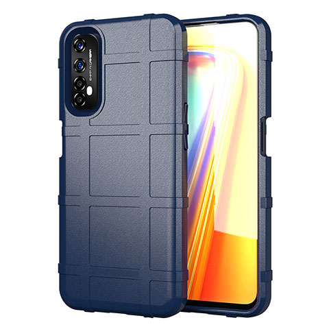 Coque Ultra Fine Silicone Souple 360 Degres Housse Etui pour Realme Narzo 20 Pro Bleu