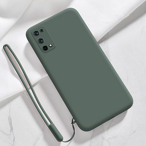 Coque Ultra Fine Silicone Souple 360 Degres Housse Etui pour Realme V15 5G Vert Nuit