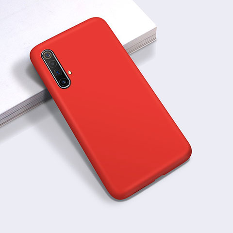 Coque Ultra Fine Silicone Souple 360 Degres Housse Etui pour Realme X3 SuperZoom Rouge