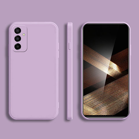 Coque Ultra Fine Silicone Souple 360 Degres Housse Etui pour Samsung Galaxy A35 5G Violet Clair