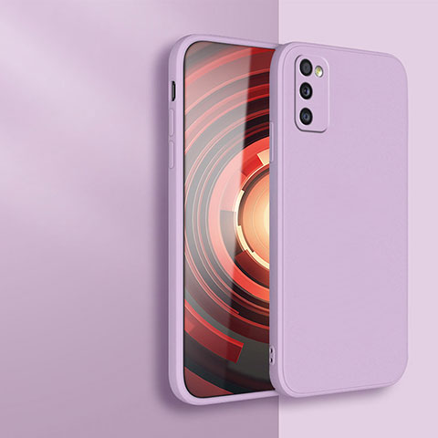 Coque Ultra Fine Silicone Souple 360 Degres Housse Etui pour Samsung Galaxy A41 Violet Clair