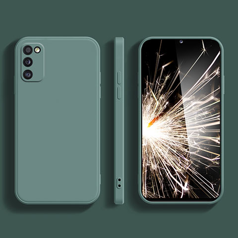 Coque Ultra Fine Silicone Souple 360 Degres Housse Etui pour Samsung Galaxy M52 5G Vert Nuit