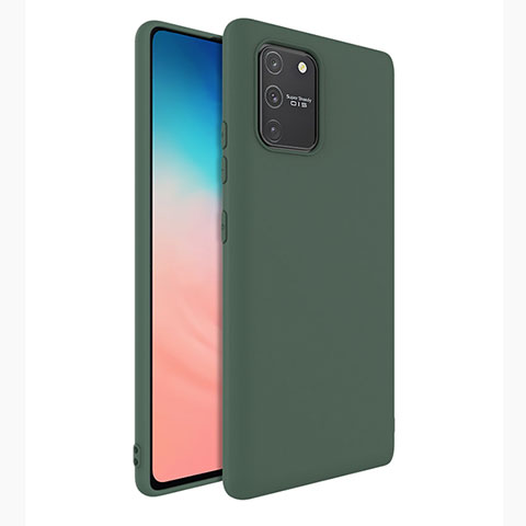 Coque Ultra Fine Silicone Souple 360 Degres Housse Etui pour Samsung Galaxy S10 Lite Vert