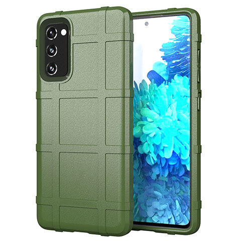 Coque Ultra Fine Silicone Souple 360 Degres Housse Etui pour Samsung Galaxy S20 FE 5G Vert