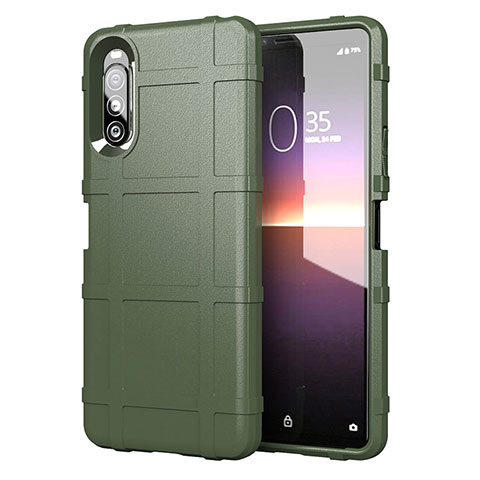 Coque Ultra Fine Silicone Souple 360 Degres Housse Etui pour Sony Xperia 10 II Vert