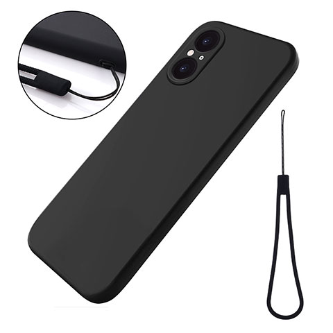 Coque Ultra Fine Silicone Souple 360 Degres Housse Etui pour Sony Xperia 5 V Noir