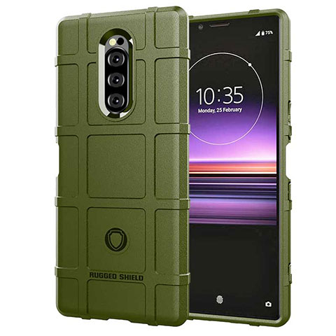 Coque Ultra Fine Silicone Souple 360 Degres Housse Etui pour Sony Xperia XZ4 Vert