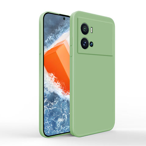 Coque Ultra Fine Silicone Souple 360 Degres Housse Etui pour Vivo iQOO 9 Pro 5G Vert