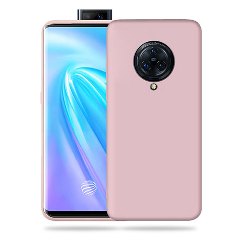 Coque Ultra Fine Silicone Souple 360 Degres Housse Etui pour Vivo Nex 3 5G Rose