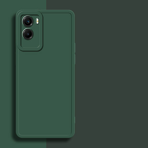 Coque Ultra Fine Silicone Souple 360 Degres Housse Etui pour Vivo Y72t Vert Nuit