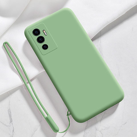 Coque Ultra Fine Silicone Souple 360 Degres Housse Etui pour Vivo Y75 4G Vert