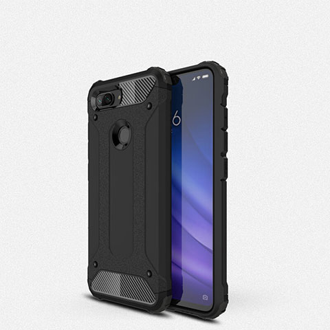 Coque Ultra Fine Silicone Souple 360 Degres Housse Etui pour Xiaomi Mi 8 Lite Noir