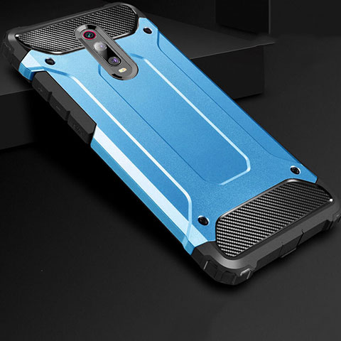 Coque Ultra Fine Silicone Souple 360 Degres Housse Etui pour Xiaomi Mi 9T Bleu