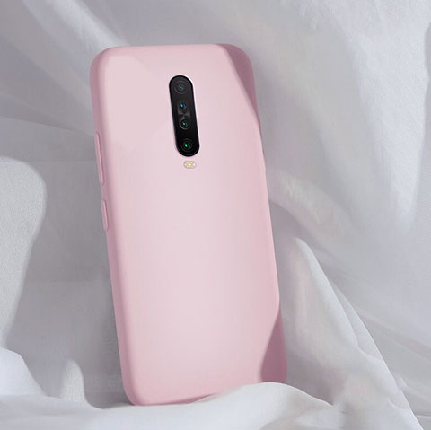 Coque Ultra Fine Silicone Souple 360 Degres Housse Etui pour Xiaomi Poco X2 Rose