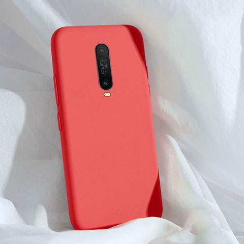 Coque Ultra Fine Silicone Souple 360 Degres Housse Etui pour Xiaomi Poco X2 Rouge